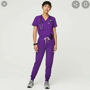 Magic Purple Figs Scrubs.